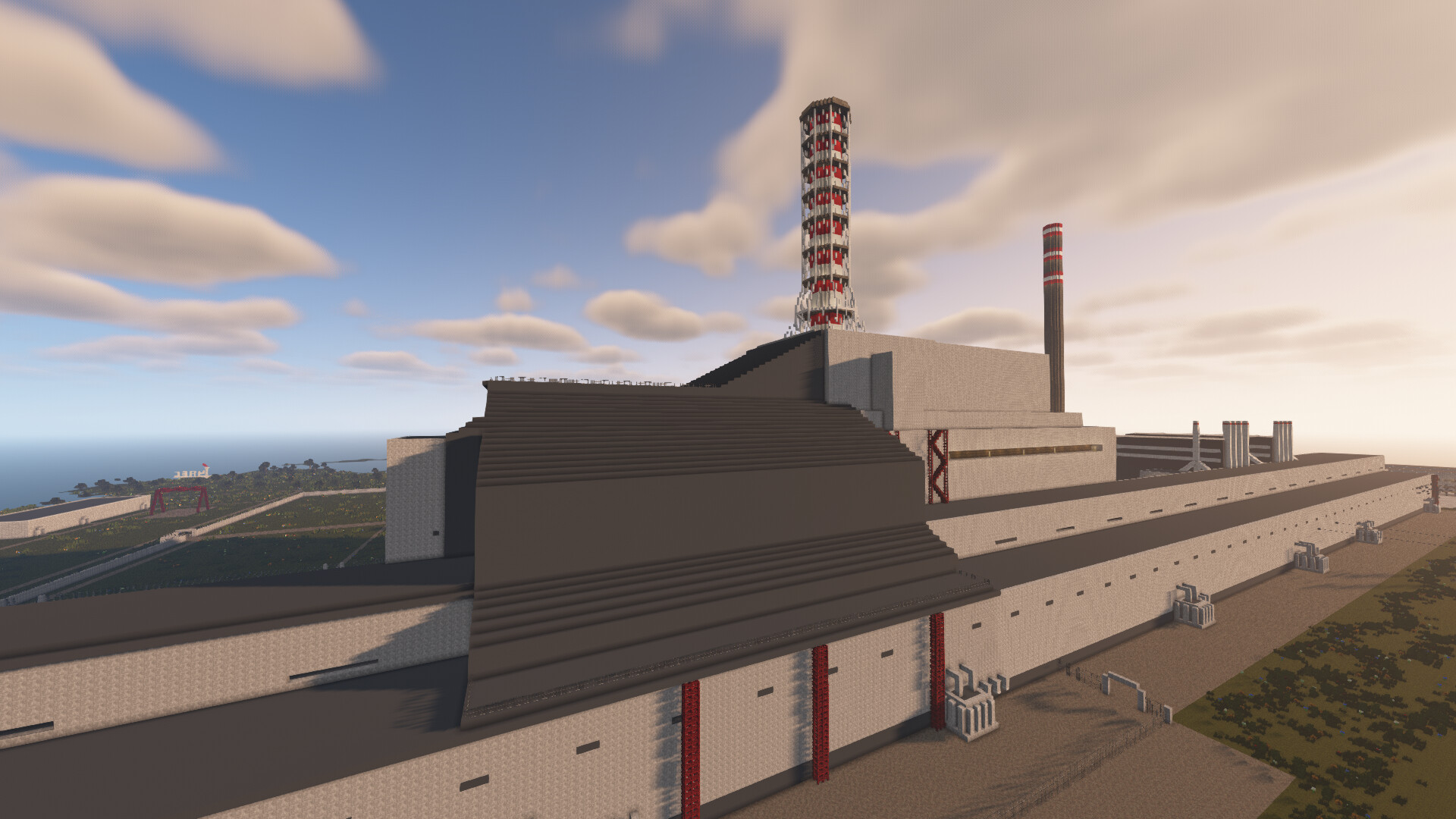 Chernobyl npp 1995 Minecraft Map