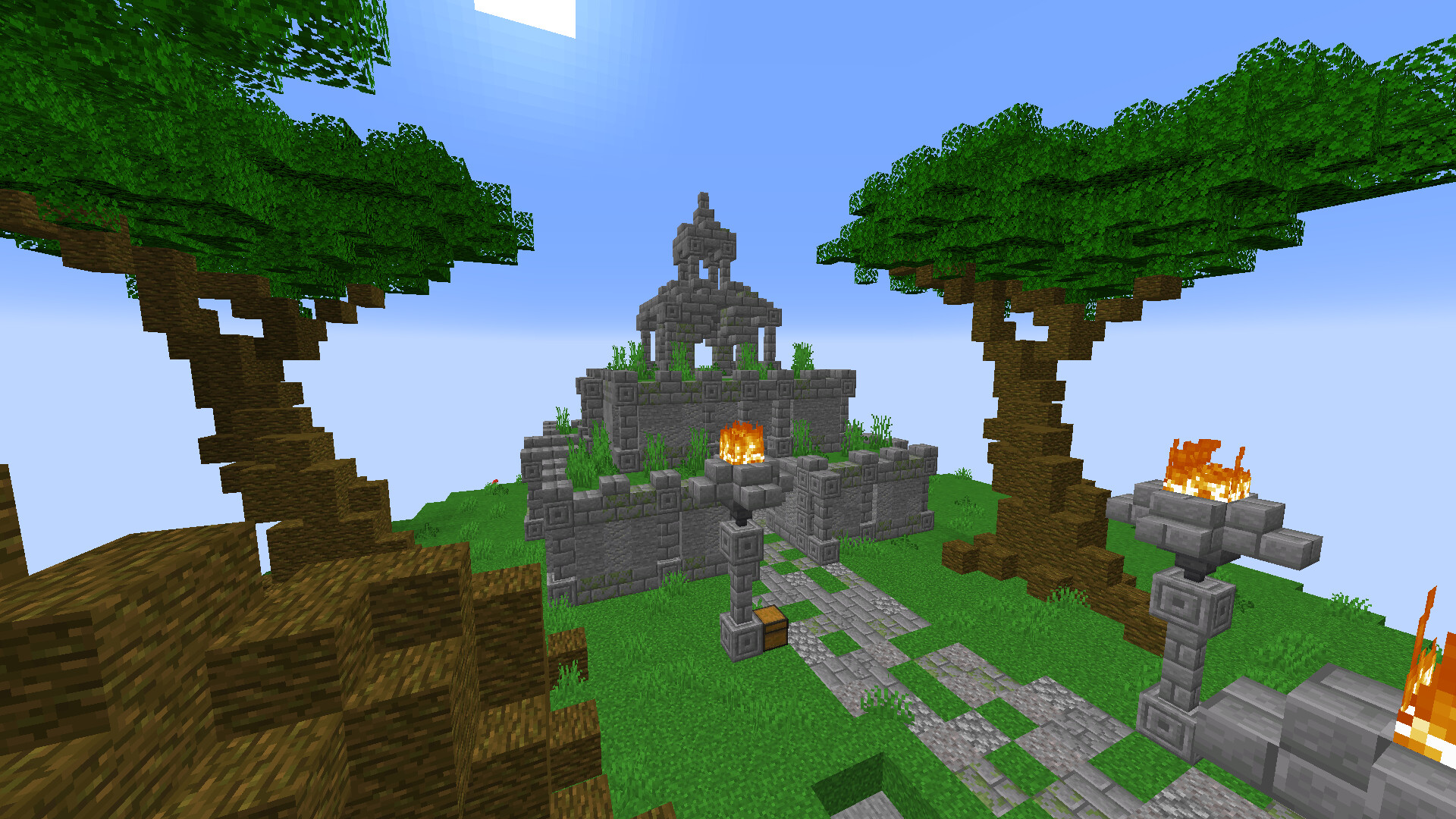 ⭐Jungle Themed Skyblock Island⭐ FREE DOWNLOAD SOON Minecraft Map