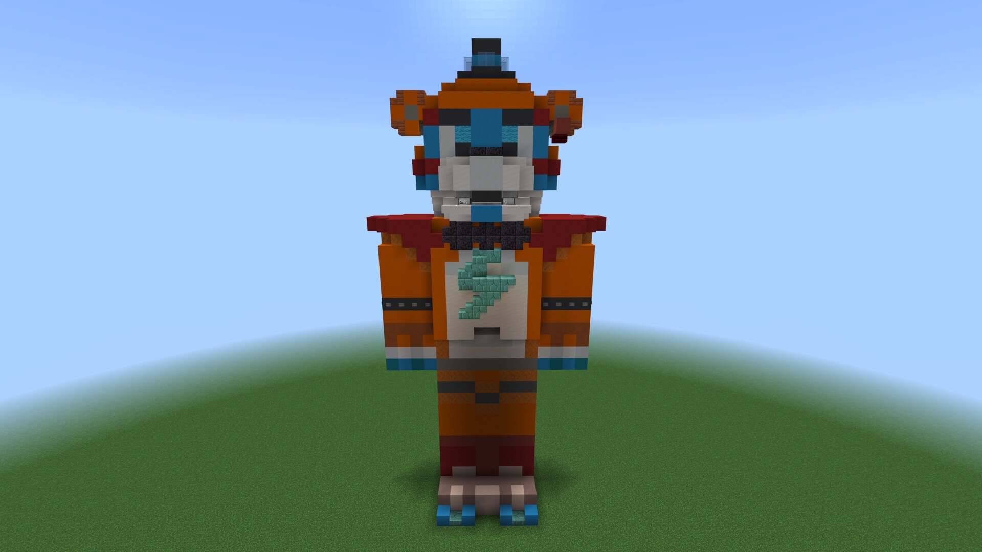 FNAF Security Breach GLAMROCK FREDDY Minecraft Map