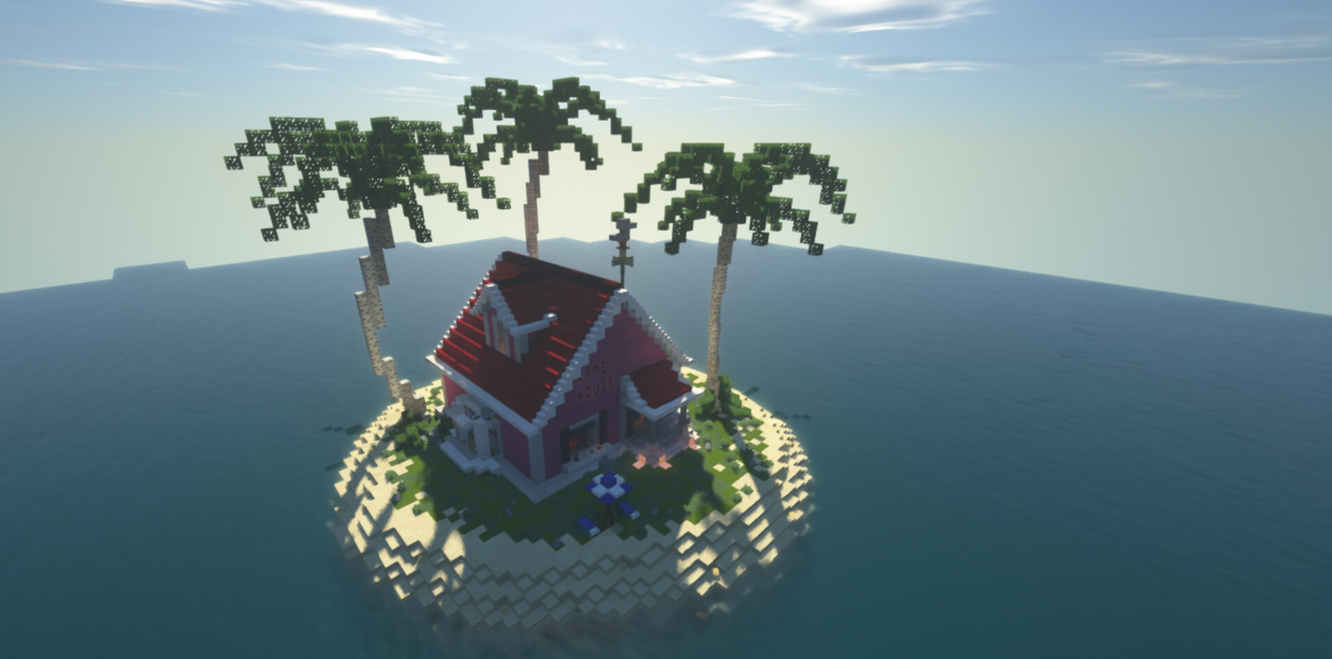 Kame House [DRAGON BALL Z] Minecraft Map
