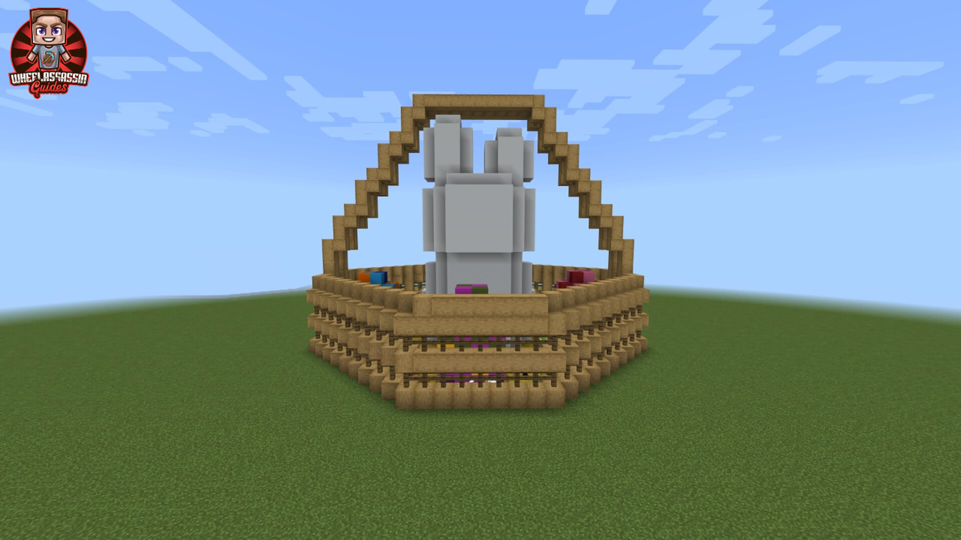 A 'Bunny in a Basket' Easter tutorial! Minecraft Map