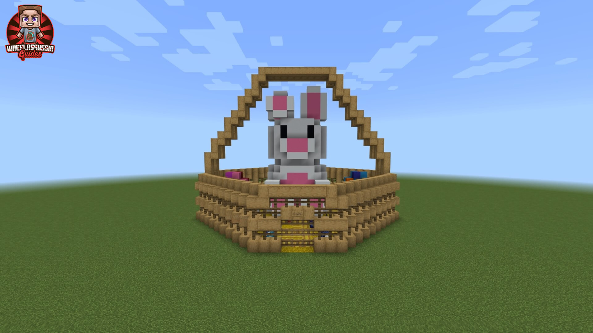 A 'Bunny in a Basket' Easter tutorial! Minecraft Map