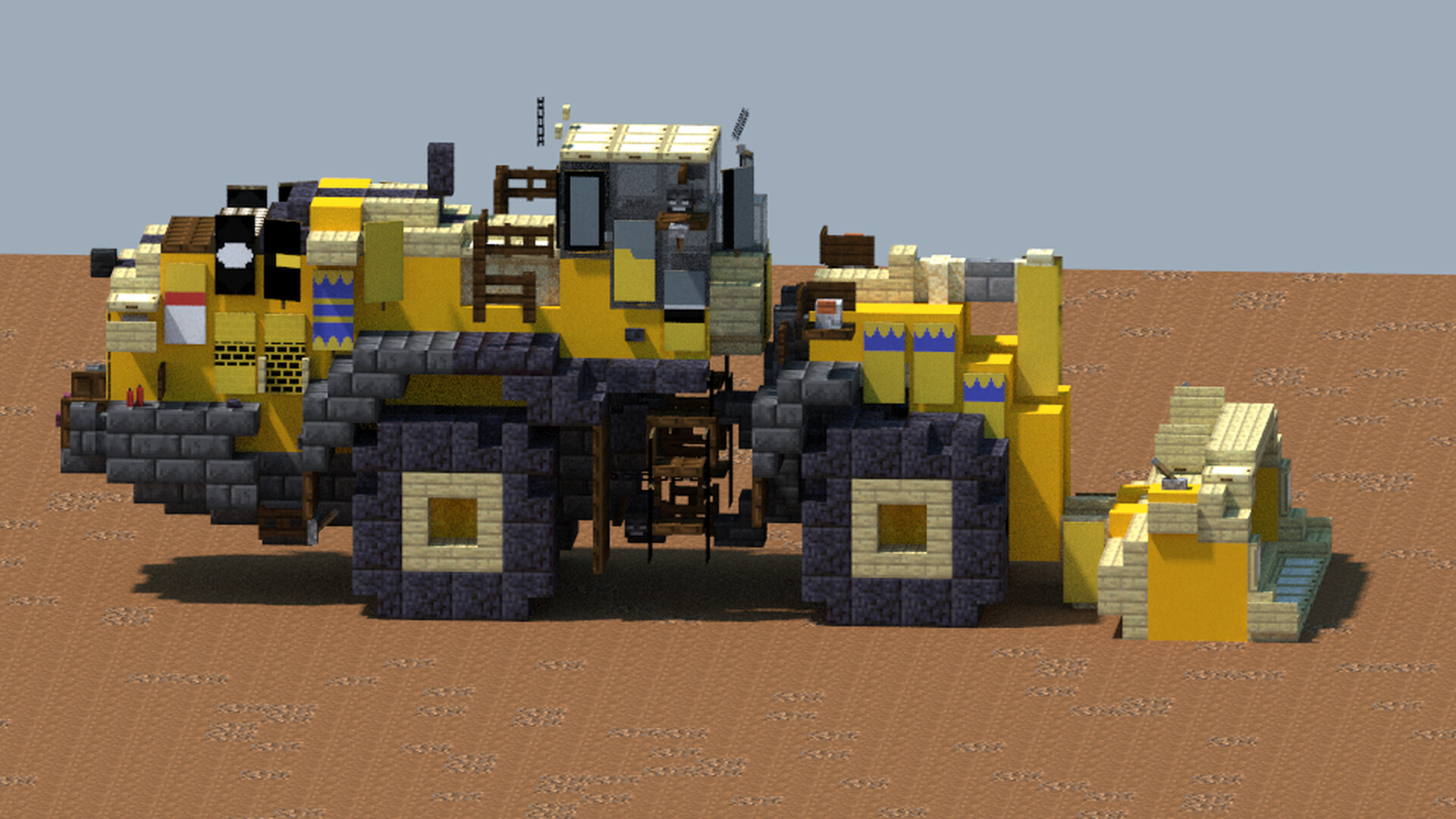 Komatsu WA500-8, Wheel loader [With Download] Minecraft Map