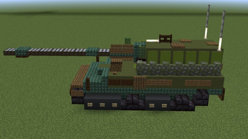 1.5:1 scale Panzerhaubitze (PzH) 2000 Minecraft Map