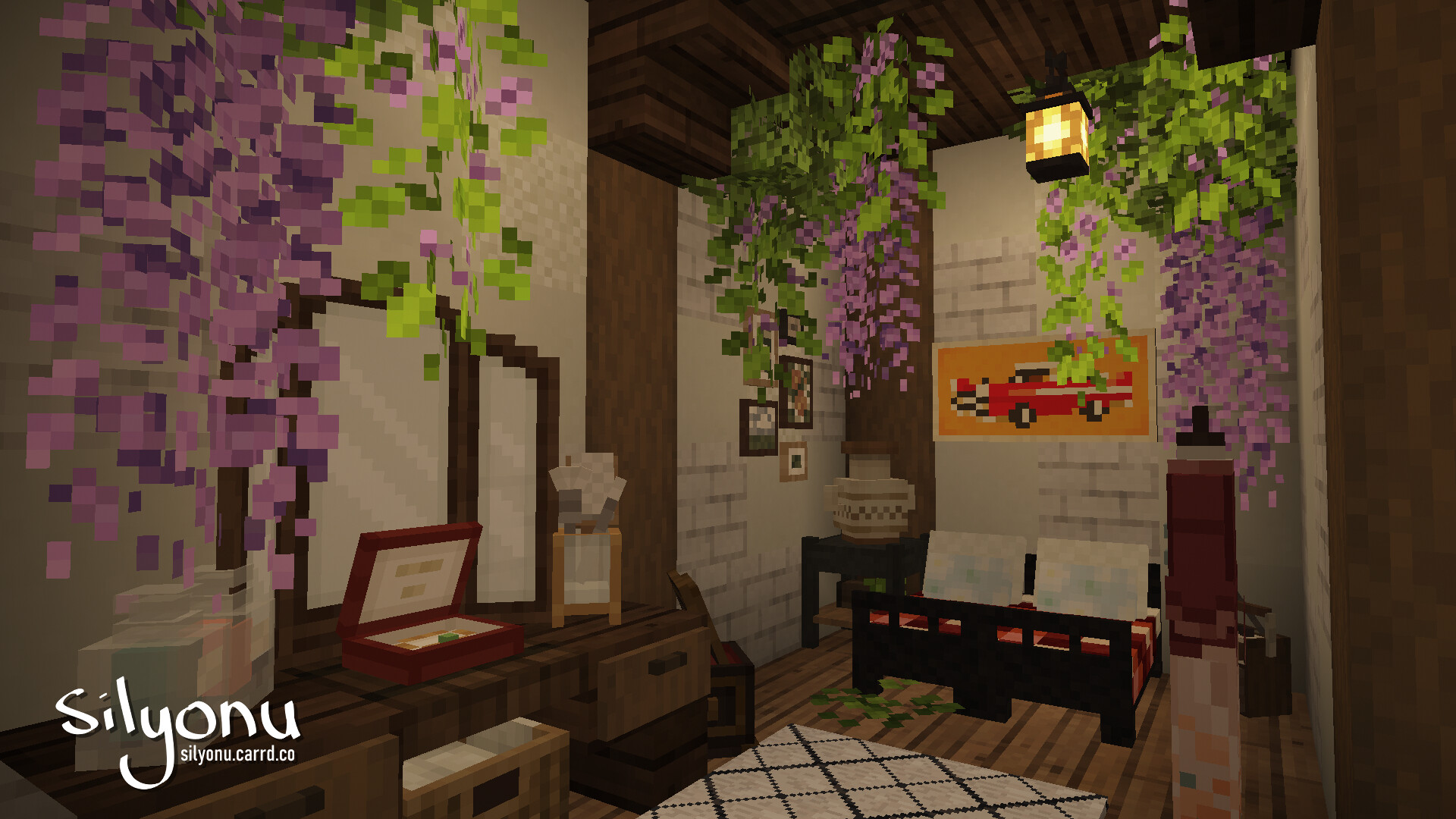 🌿 wisteria mountain house Minecraft Map