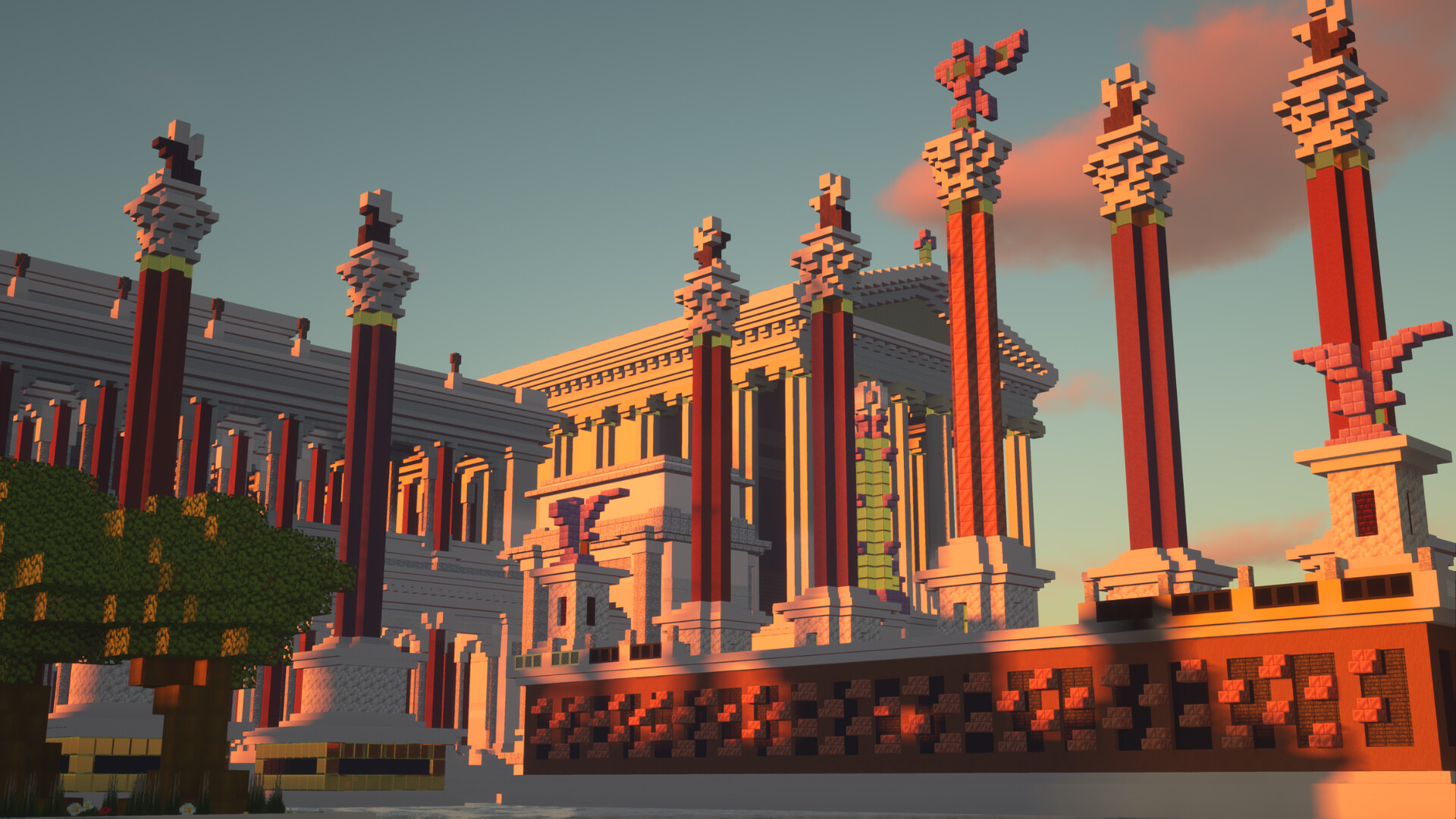 Forum Romanum WIP Minecraft Map