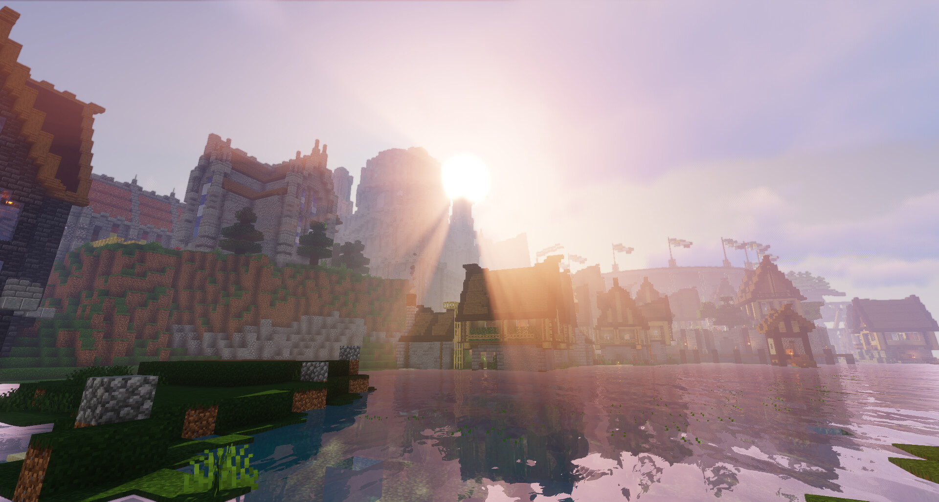 Nuvallen Capital of the Simulami Empire (Stoneworks) Minecraft Map