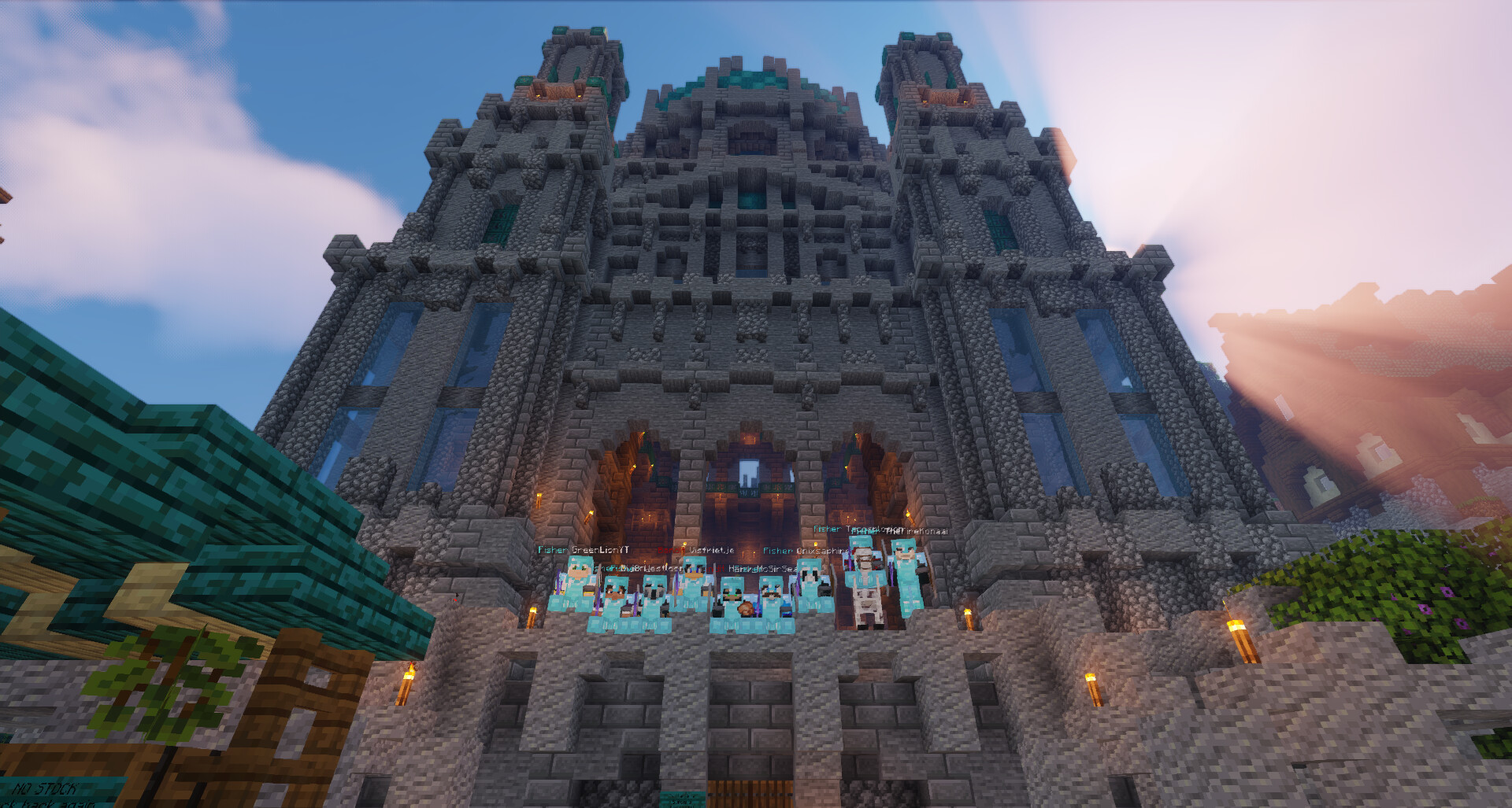 Nuvallen Capital of the Simulami Empire (Stoneworks) Minecraft Map