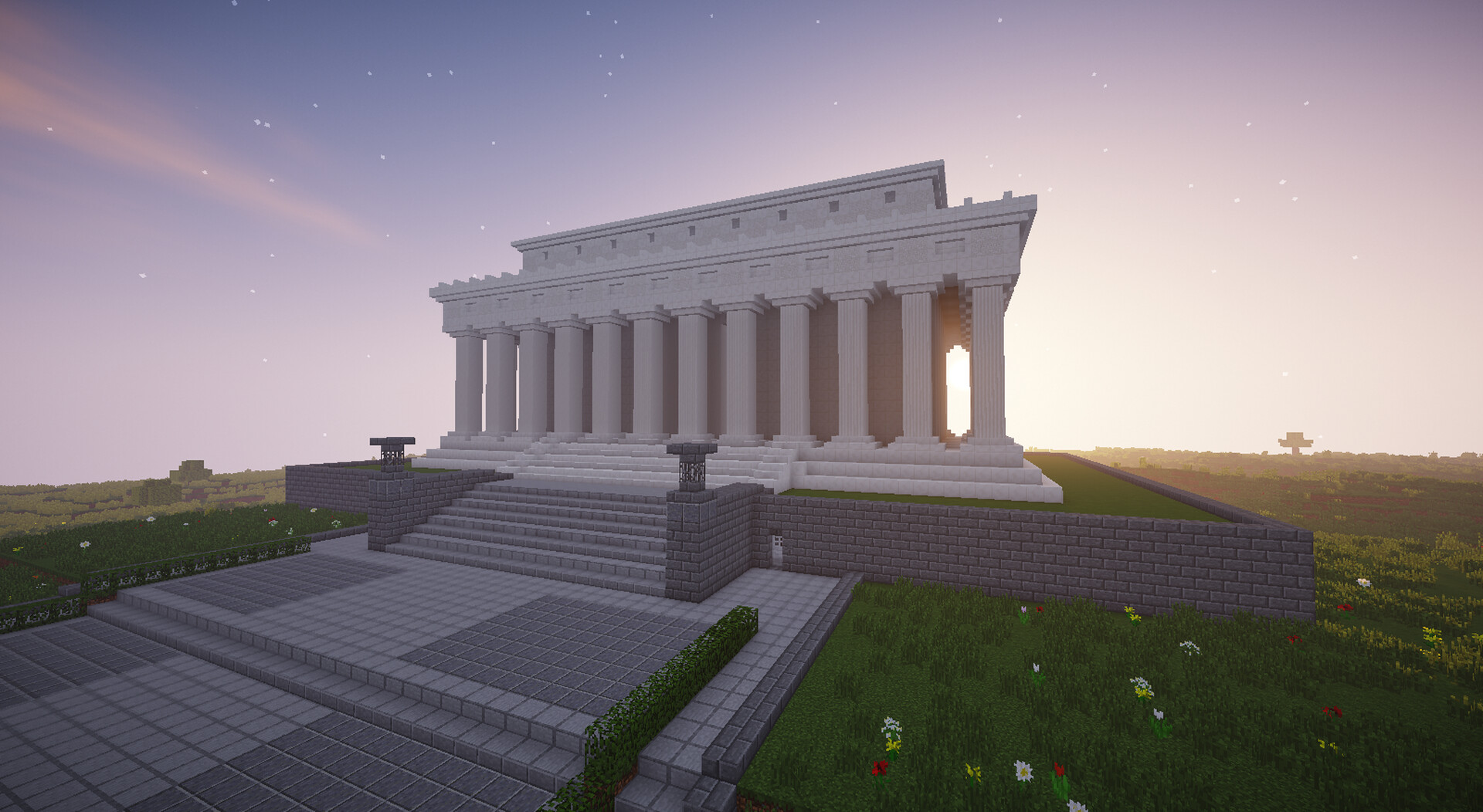 Lincoln Memorial Minecraft Map