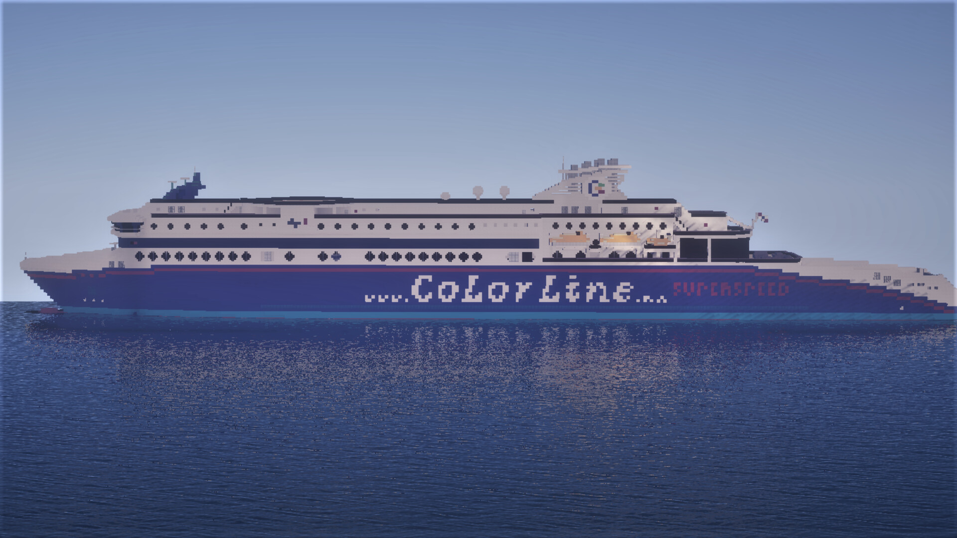 COLOR LINE - SUPERSPEED 2 Minecraft Map