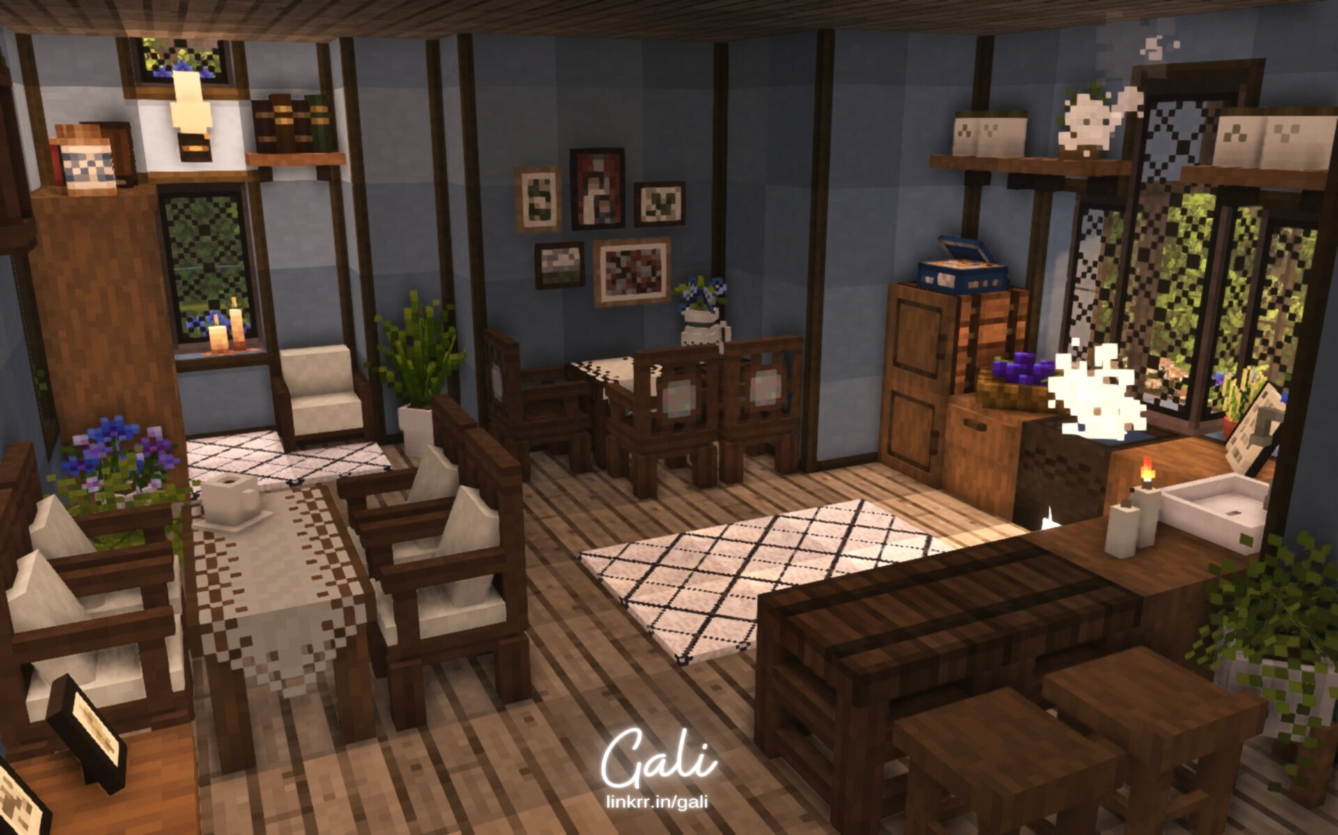 Cornflower Cottage 🫐 🌿 Minecraft Map