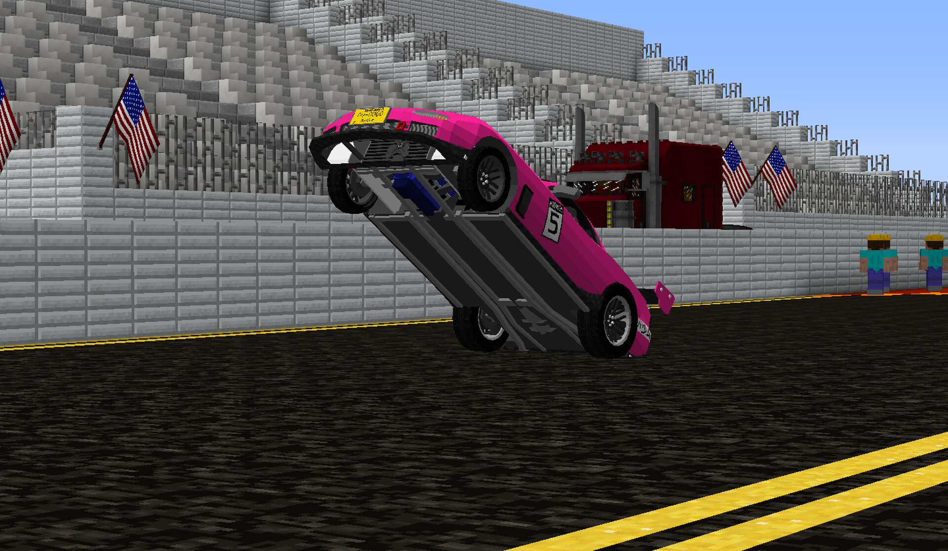 Great Lakes Motorsport Dragway (THE LONGEST DRAG STRIP IN MINECRAFT) V