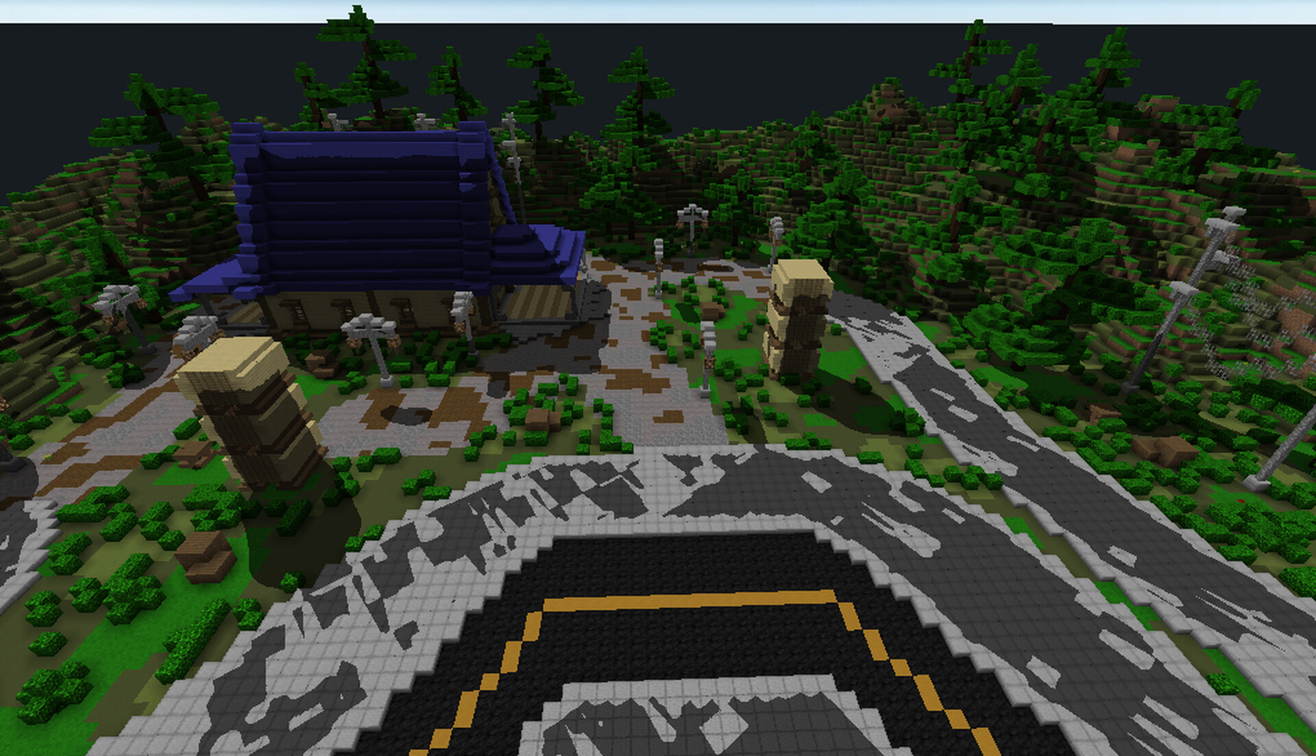 Paintball Map Minecraft Map