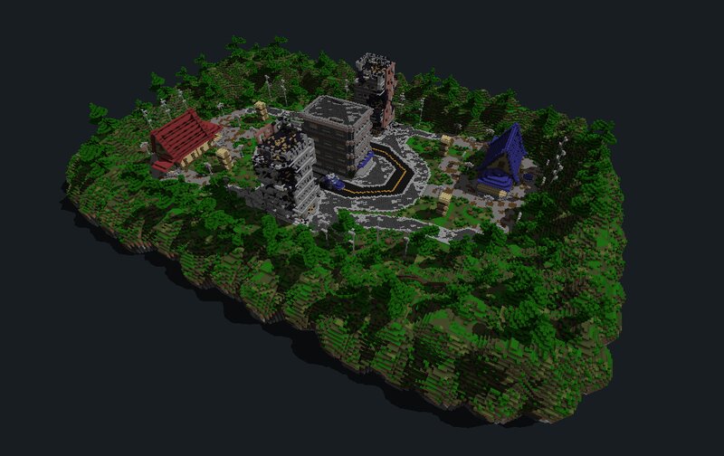 Paintball Map Minecraft Map