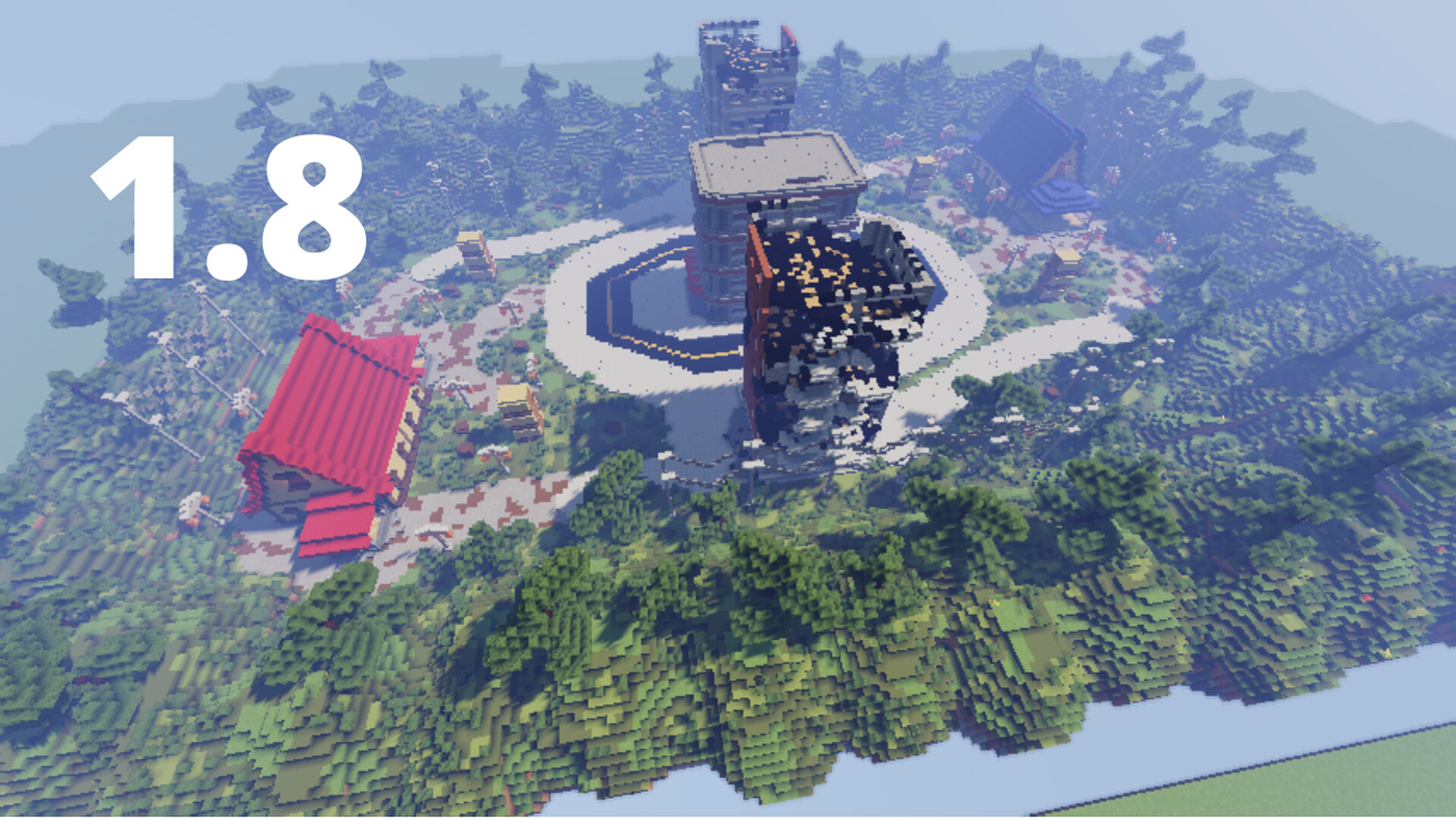 Paintball Map Minecraft Map