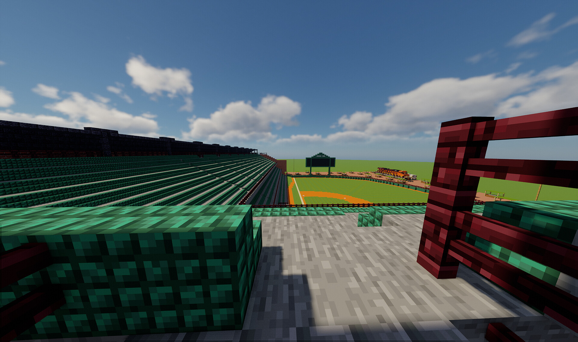Baseball Feild Minecraft Map