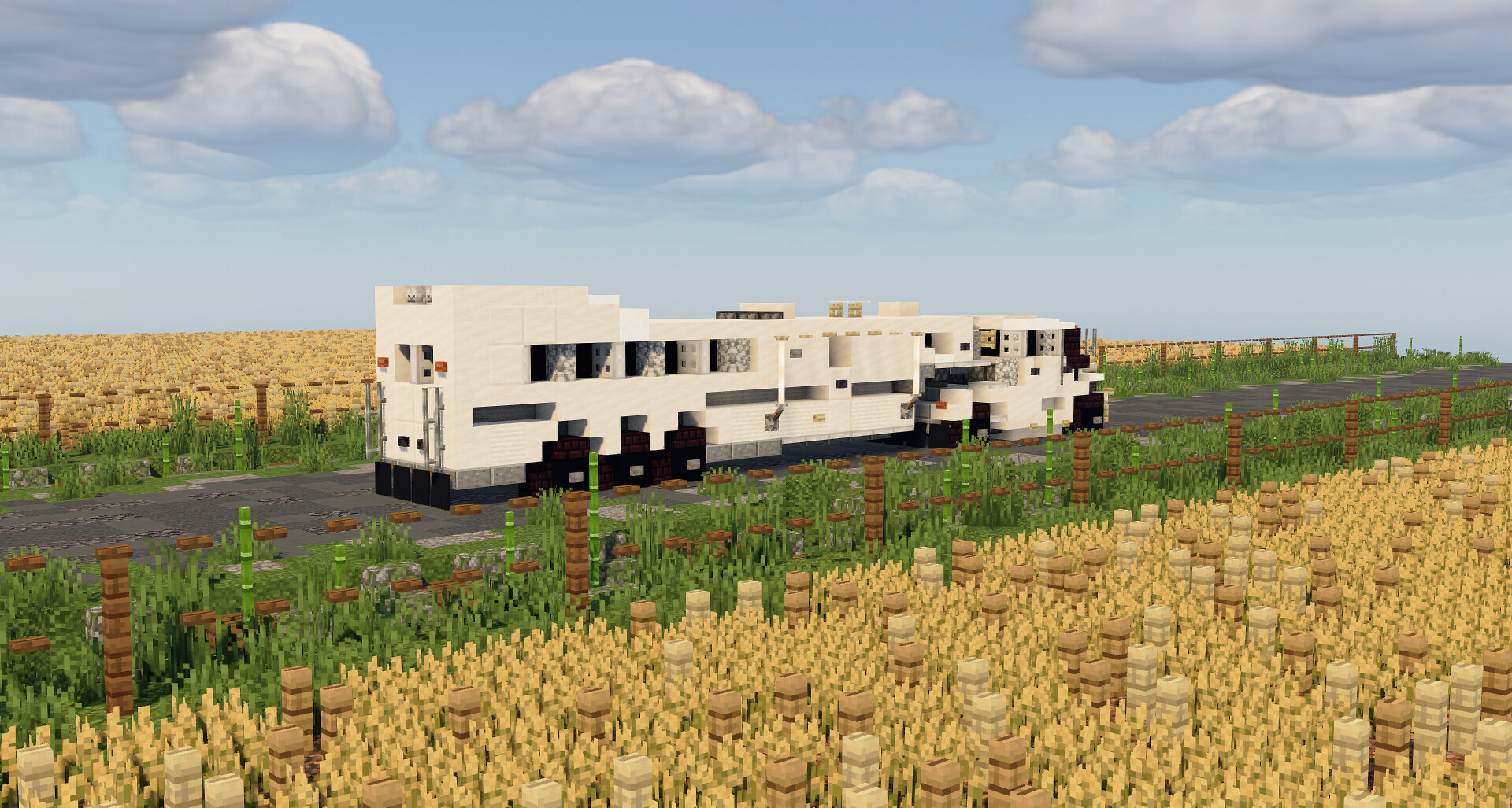 Freightliner sport chassis/horse trailer Minecraft Map