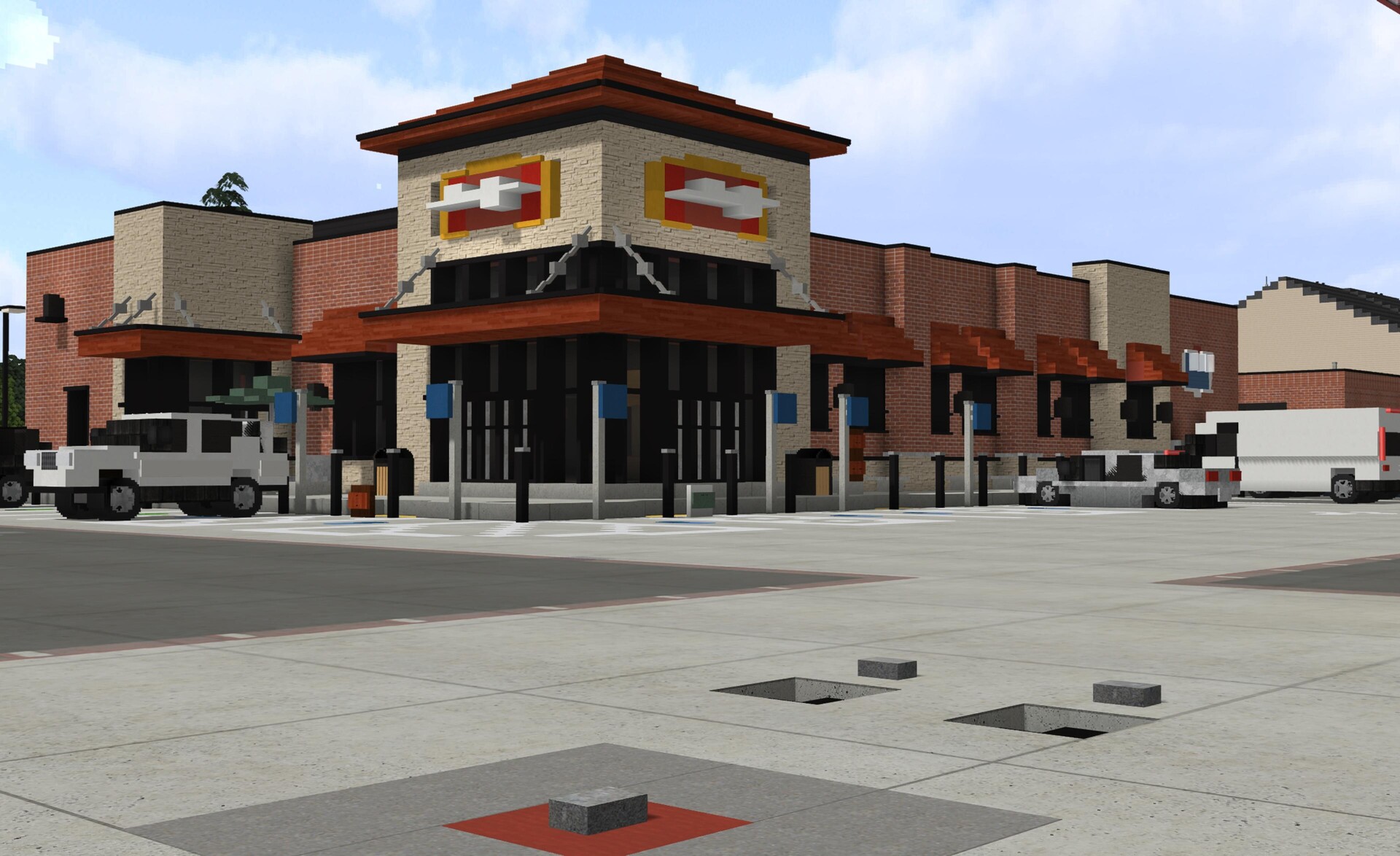 Sheetz Gas Station TRS Minecraft Map