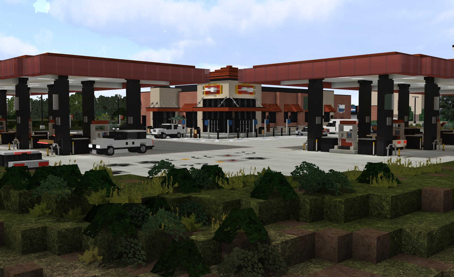 Sheetz Gas Station TRS Minecraft Map