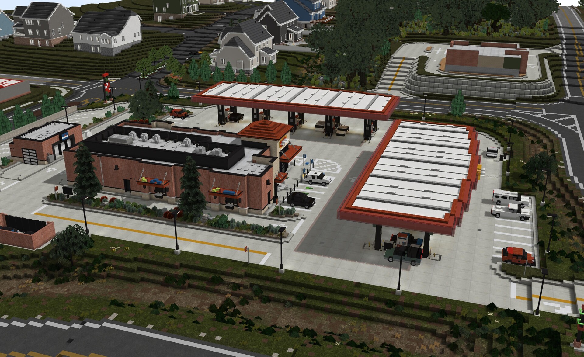 Sheetz Gas Station TRS Minecraft Map