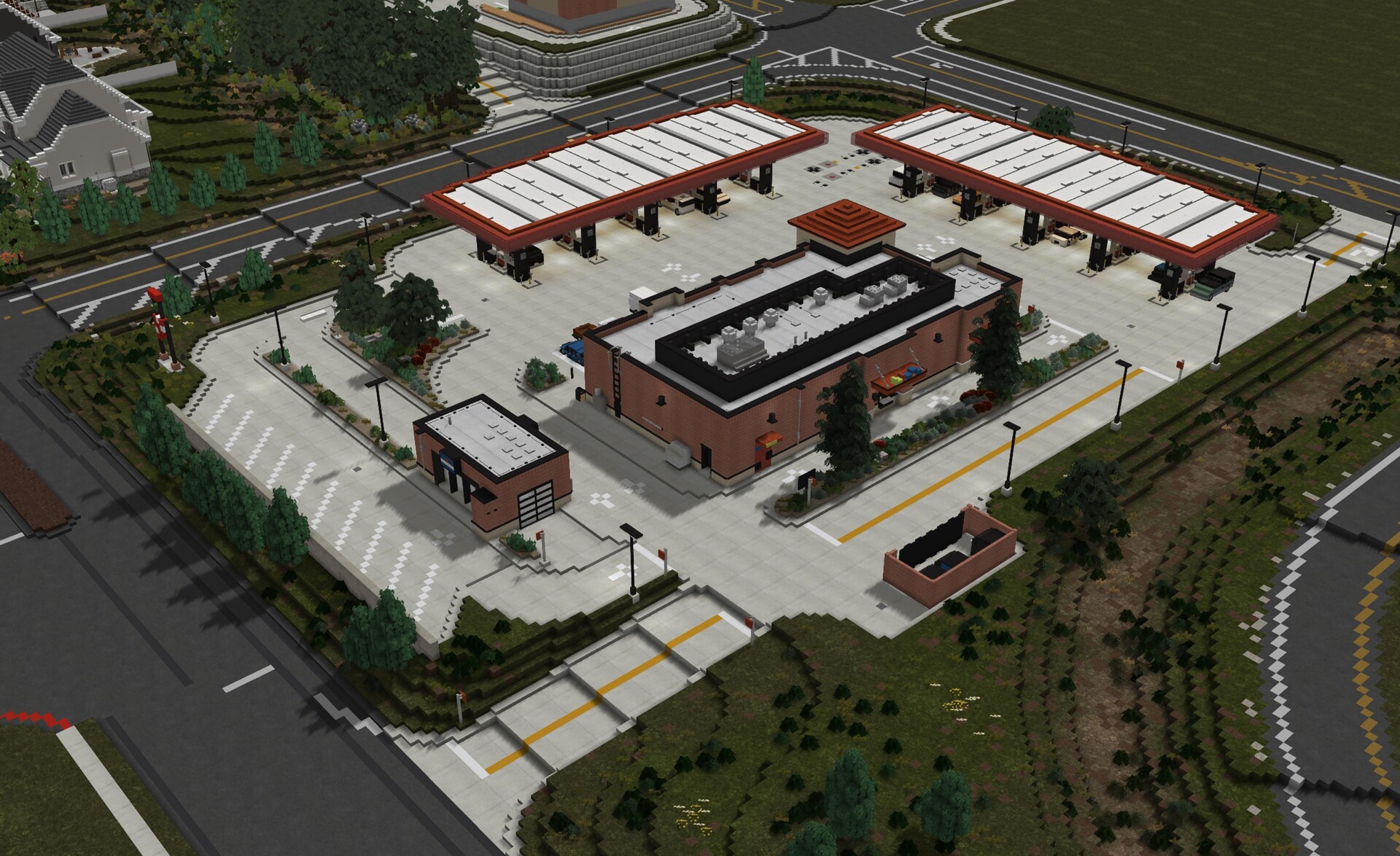 Sheetz Gas Station TRS Minecraft Map