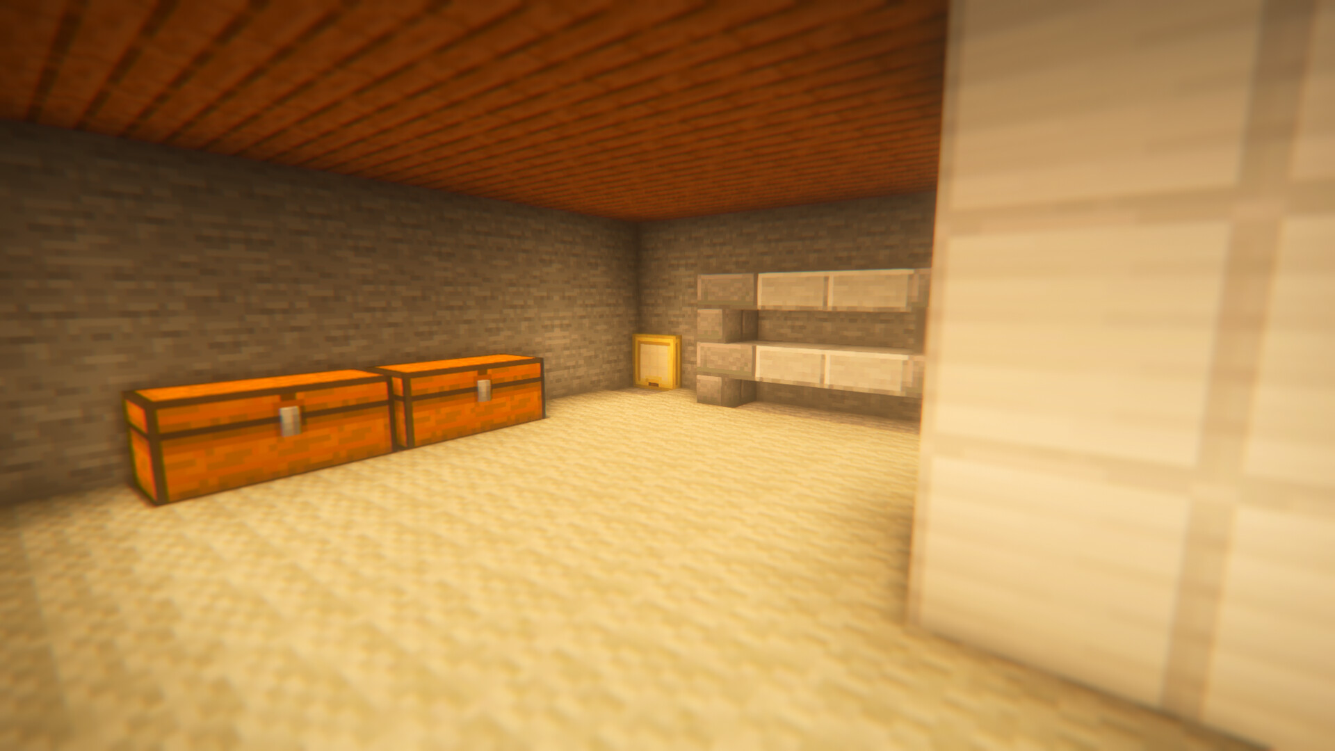 A Normal Basement Minecraft Map