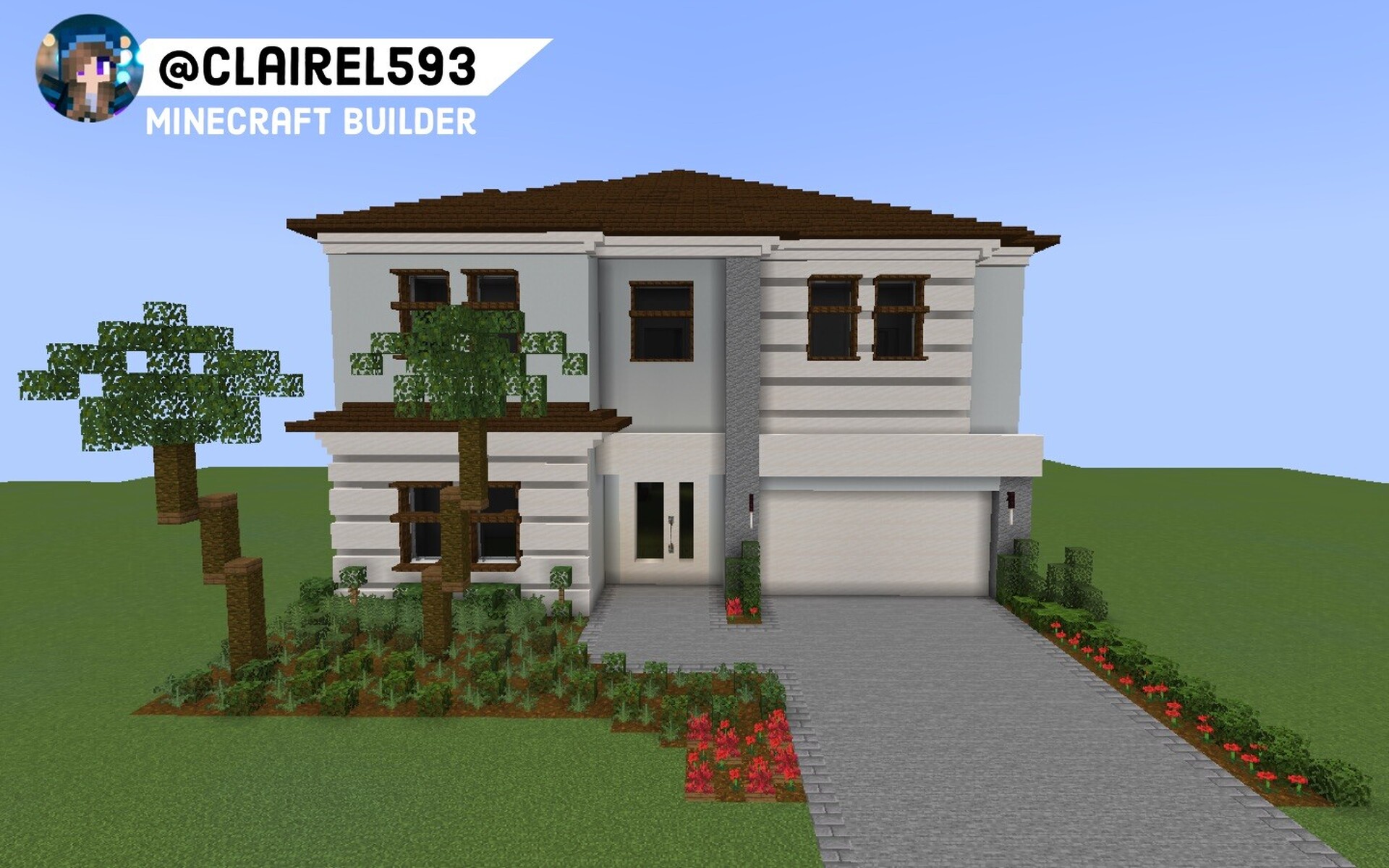 Large Modern Florida House (schematic) Minecraft Map