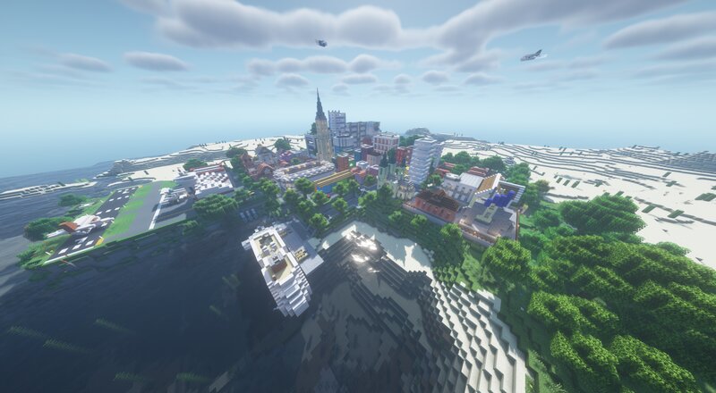 Minecraft Medieval Castle Map 1.7.2 - Colaboratory