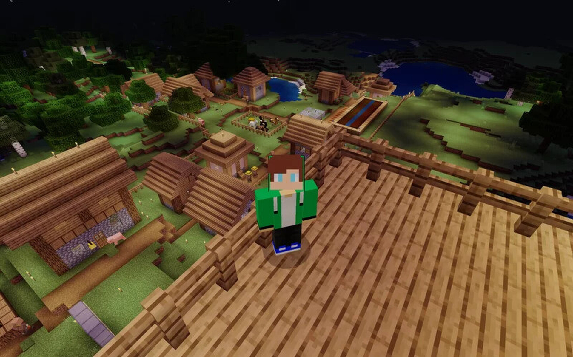 A world with lots of buildings JAVA Edition Minecraft Map