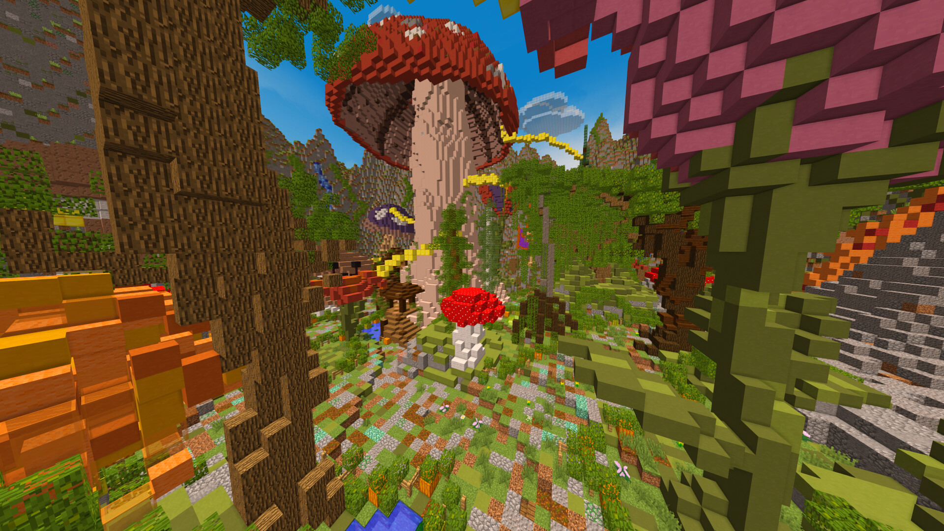 MYSTIC FOREST Minecraft Map