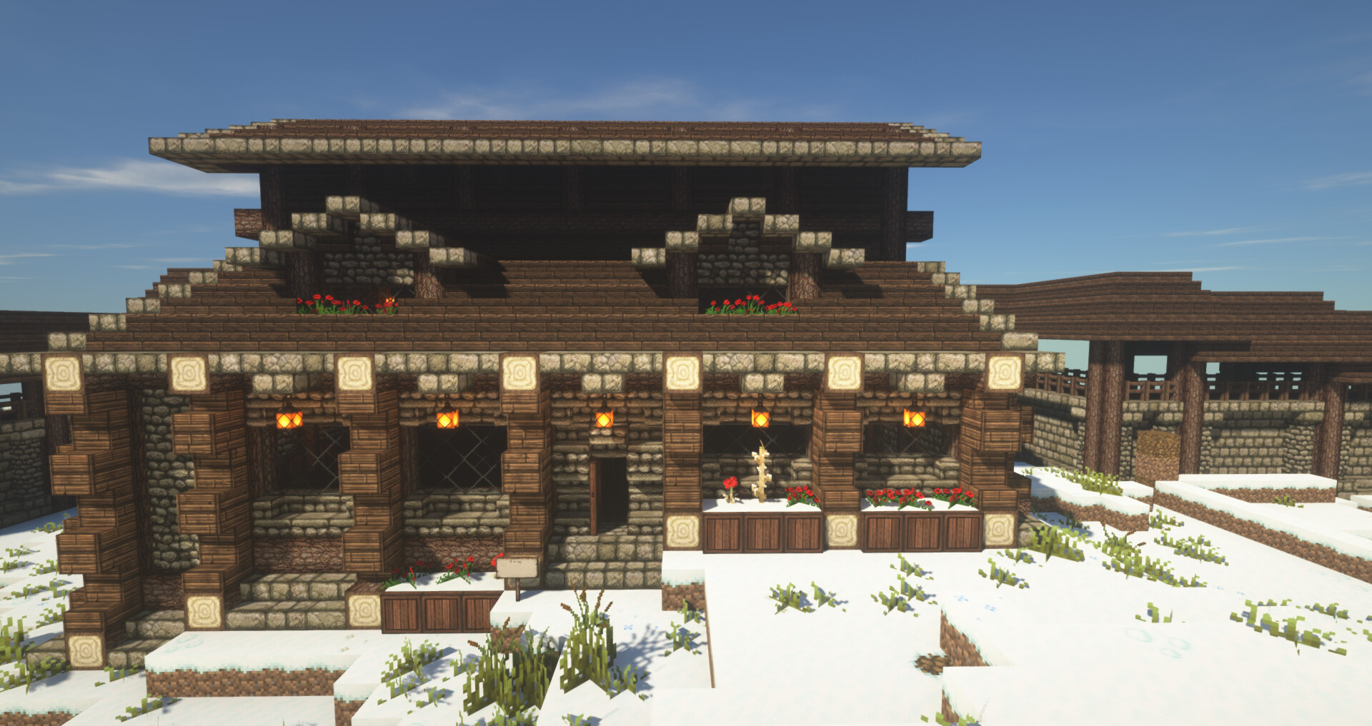 Perria Storage House The Pale Eldham, Stoneworks Minecraft Map