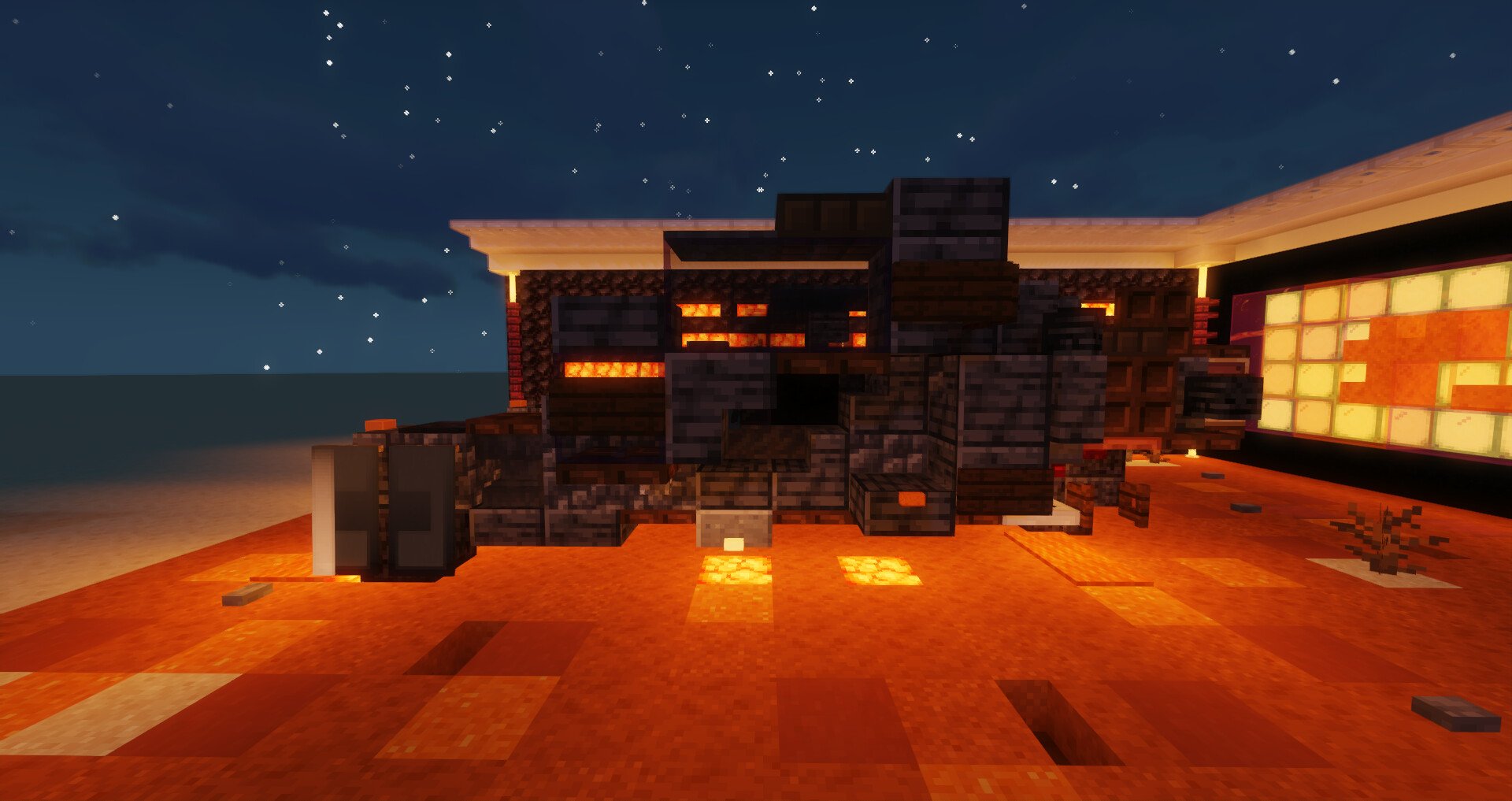 Spinner from Blade Runner 2049 Minecraft Map