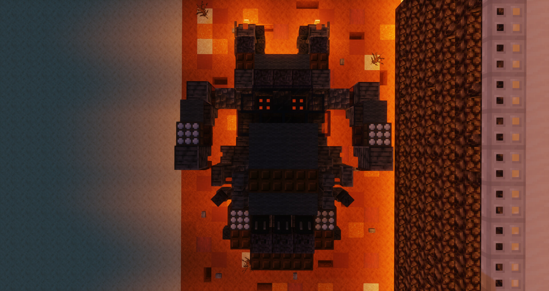 Spinner from Blade Runner 2049 Minecraft Map