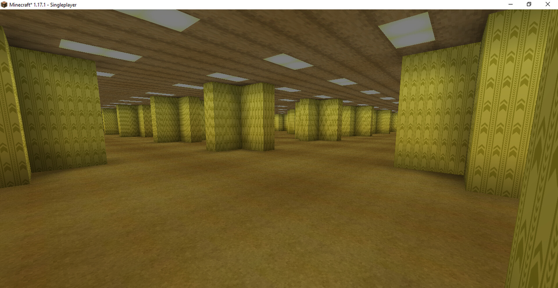 ASync Backrooms (Inspired by a Kane Pixels Video) Minecraft Map