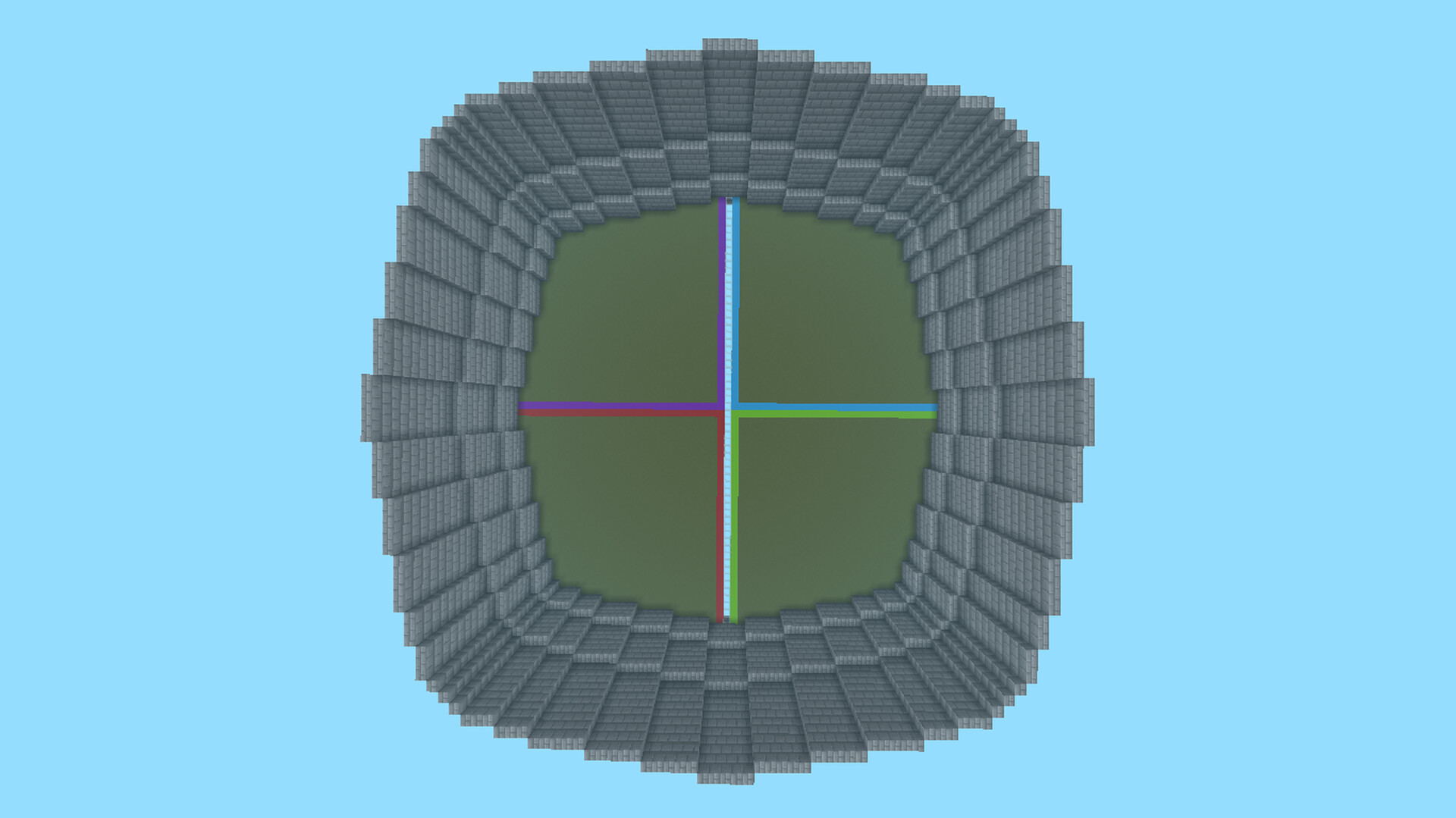 4 Player PVP arena [BUILD] Minecraft Map