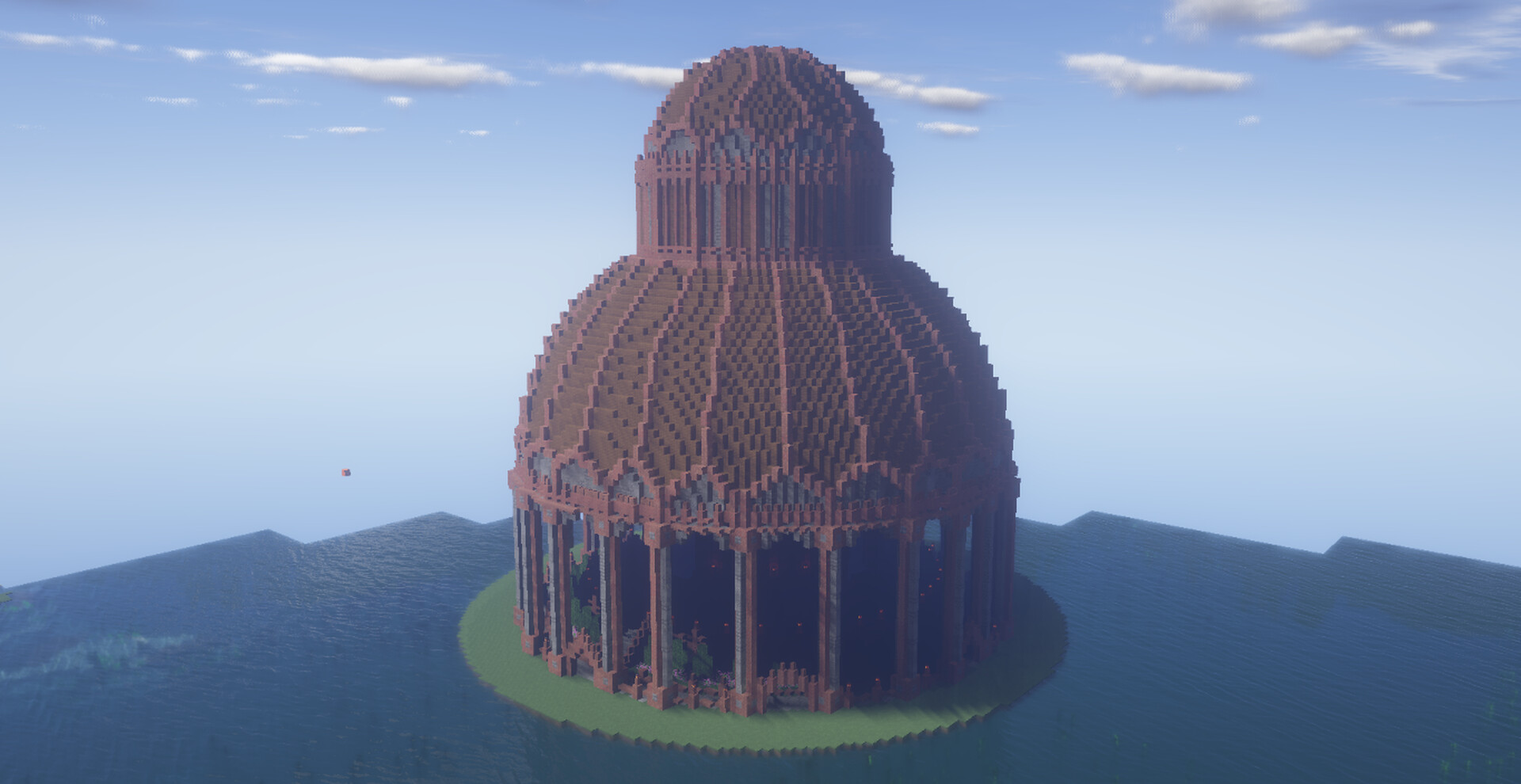 A Minecraft Big Dome ! (DOWNLOAD) Minecraft Map