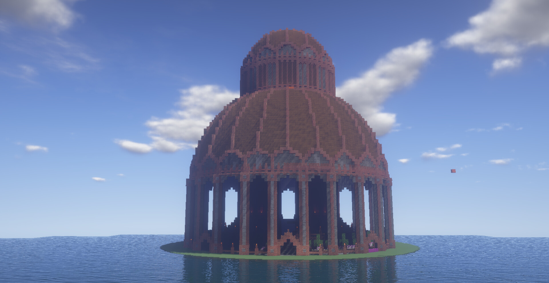 A Minecraft Big Dome ! (DOWNLOAD) Minecraft Map