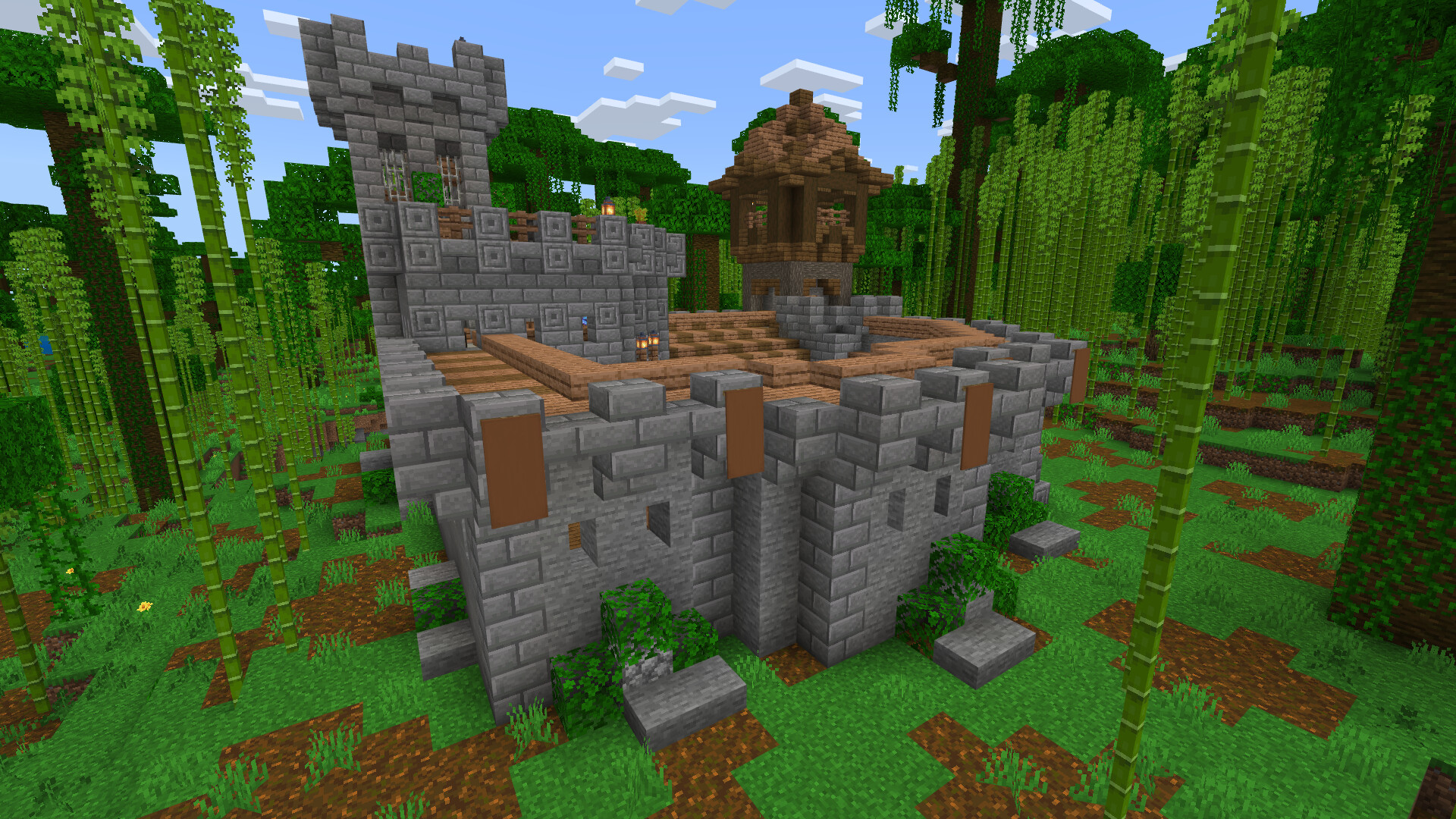 Jungle Base (MAP MINECRAFT BEDROCK) Minecraft Map