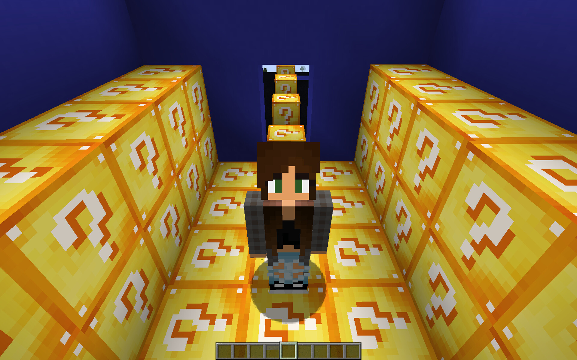 ColourBlock Lucky Block Race Minecraft Map