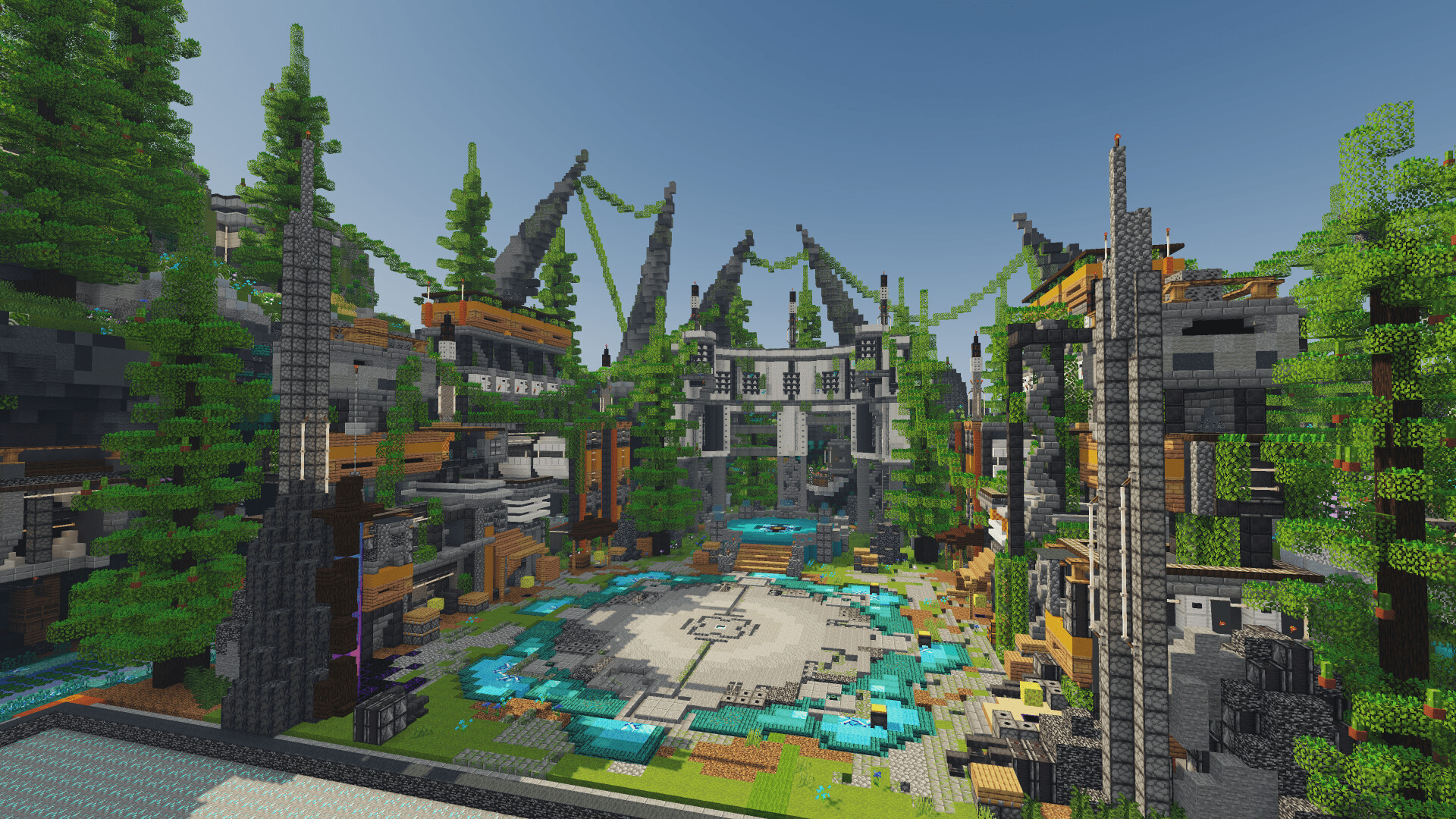 Summit Quarry Prison Mine Minecraft Map