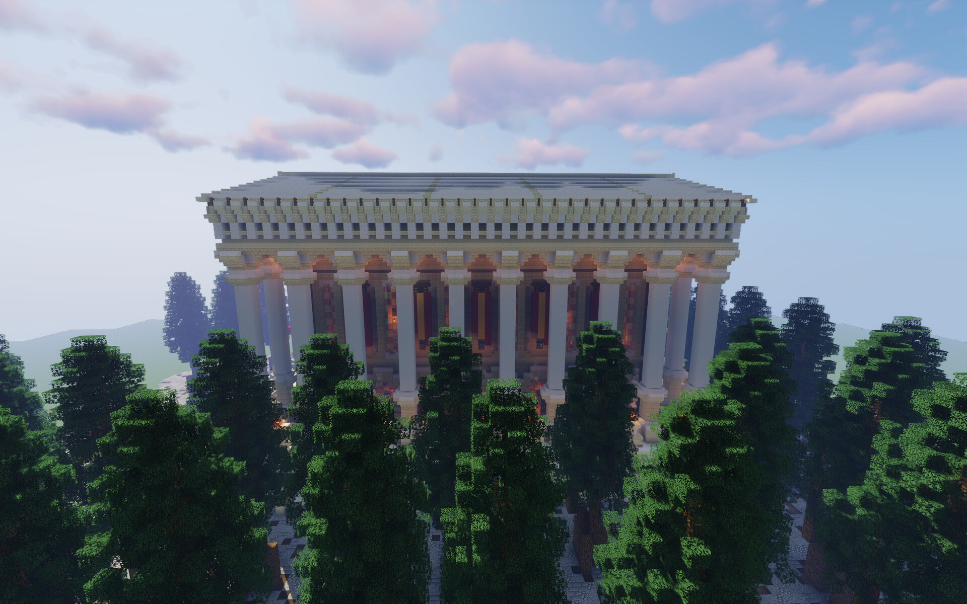 Roman Temple Minecraft Map
