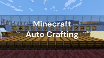 Minecraft 1.22 - Auto Crafter Storage System Minecraft Map & Project