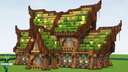 Bramblewood Mansion - Fantasy Mansion - Schematic Minecraft Map & Project