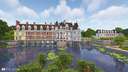 French Château & Gardens on the River Minecraft Map & Project