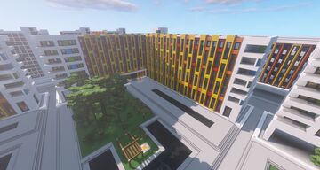Apartment 55525 complex Minecraft Map & Project