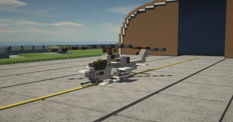 AH-1 Cobra 1.5:1 Scale Minecraft Map