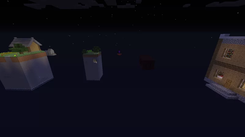 SkyWorlds Alpha 0.01 Minecraft Map