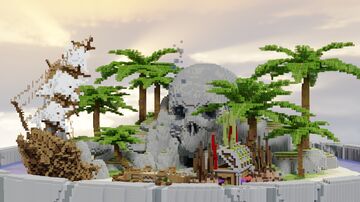 Skull Island Lobby | Spawn | Hub Minecraft Map & Project