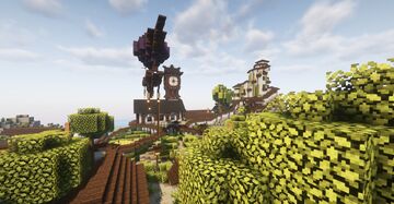 Rhyolia Town Minecraft Map & Project