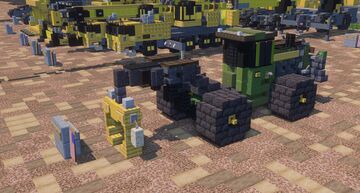 John Deere 848L Skidder Loader (1.5:1 Scale) Minecraft Map & Project